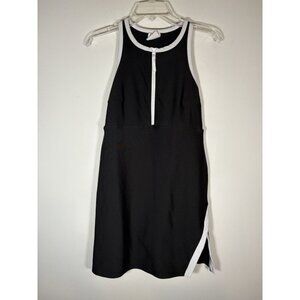 SAGE Collective Athletic Dress Black White Golf Tennis Pickleball Club Medium‎